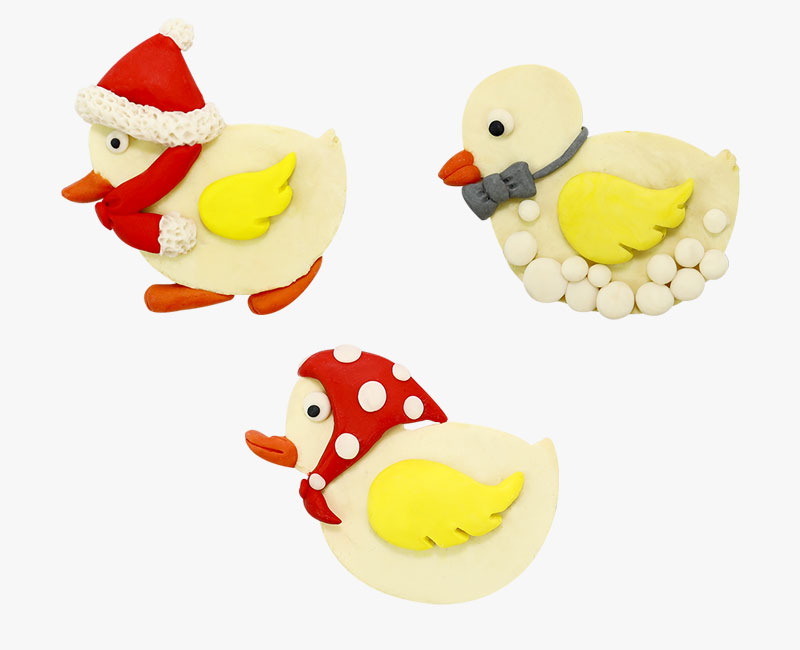 Duck plate decorating